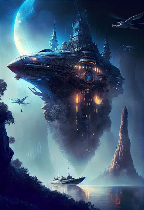 Scifi Fantasy Art Fantasy Concept Art Sci Fi Art Fantasy World