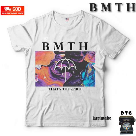 Jual Bring Me The Horizon Bmth Tshirt That S The Spirit Kaos Band