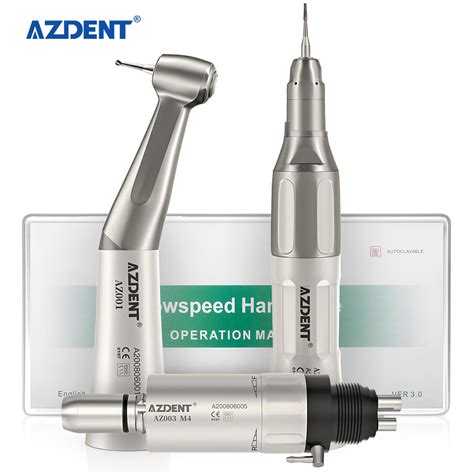 Dental Low Speed Handpiece Set Dental Contra Angle Handpiece 1 Air