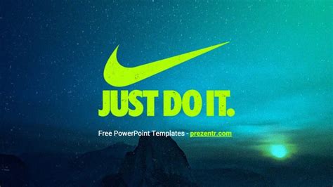 Nike PowerPoint Template - Free Presentation Background [2023]