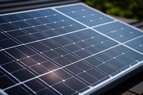 Soluci N De Energ A Limpia Panel Solar En El Techo De Una Casa Moderna