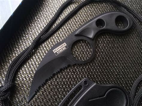 Concealed Carry Edc Fixed Claw Blade Neck Knife Sheath Self