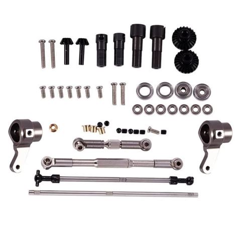 Essieu De Pont D Engrenage En M Tal Avec Vis Pi Ces De Voiture Rc Pour