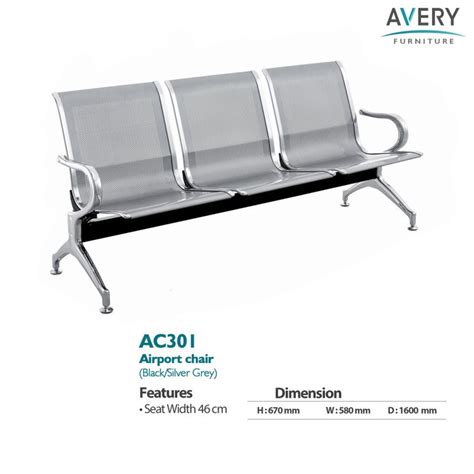 Kursi Tunggu Avery Ac Pt Hanko Furniture Indonesia