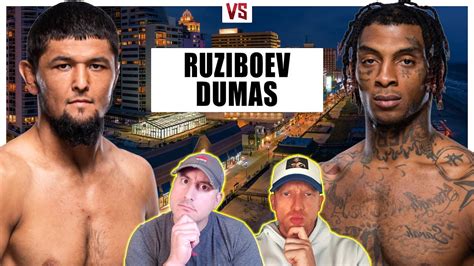 Ufc Atlantic City Nursulton Ruziboev Vs Sedriques Dumas Prediction