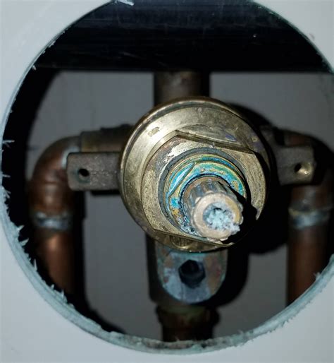 plumbing - Leaking diverter in shower valve - Home Improvement Stack
