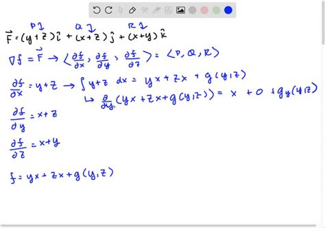 SOLVED Consider The Field Mathbf F Y Mathbf I X Mathbf J A