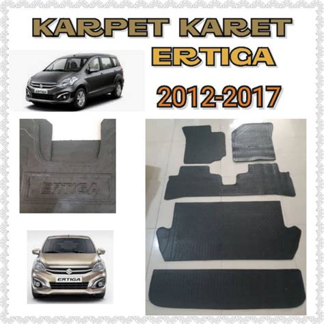 Jual Karpet Karet Mobil Ertiga Suzuki Ertiga Full Set Shopee Indonesia