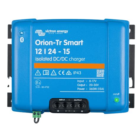 Victron Orion Tr Smart 12v 24v 15a Isolated Dc Dc Charger Explorist