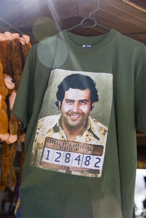 GUATAPE COLOMBIA SEPTEMBER 11 2019 T Shirt With Pablo Escobar