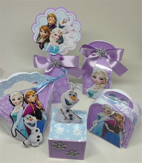 Kit Festa Luxo Frozen 40 Ítens Elo7 Produtos Especiais