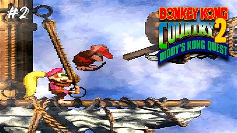 Donkey Kong Country 2 Diddy s Kong Quest SNES Gameplay ep 2 ㅡ