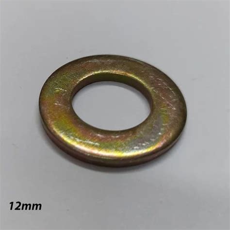 Mm Zinc Plated Stainless Steel Plain Washer Round At Rs Piece In