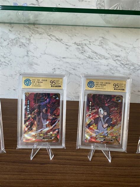 BP NR CR Itachi Naruto Kayou 9 5 CCG Graded Slabs Hobbies Toys Toys