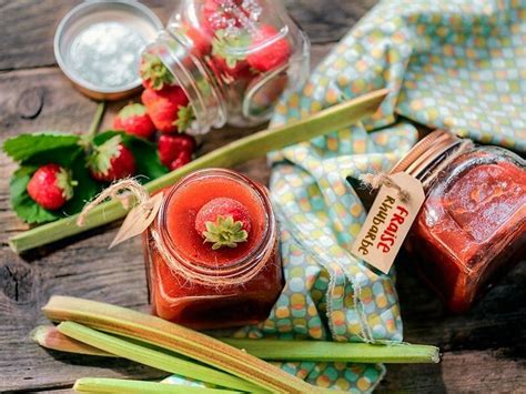 Confiture Fraise Rhubarbe Au Thermomix Cookomix