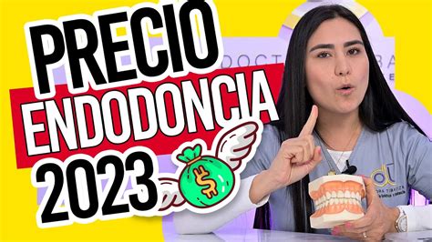 Precio Endodoncia 2023 Doctora Tibaduiza YouTube