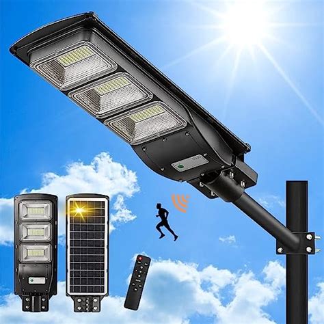 Lovus 700W Solar LED Street Light 60000LM Solar Flood Lights Outdoor