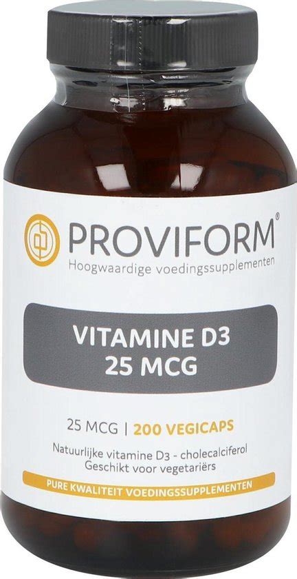 Proviform Vitamine D Mcg Vcaps Bol