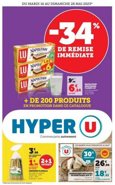 20 Semaine Week 16 5 2023 28 5 2023 Catalogue Hyper U Hyper U