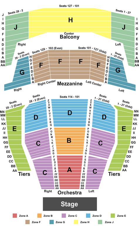 Mccarter Theater Seating Chart - Ponasa