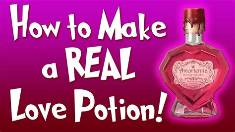 How To Make A Real Love Potion Youtube