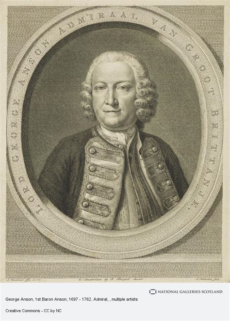 George Anson, 1st Baron Anson, 1697 - 1762. Admiral | National Galleries of Scotland