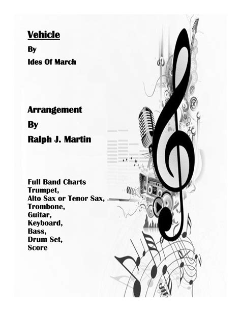 Vehicle Arr Ralph J Martin By The Ides Of March Sheet Music For Jazz