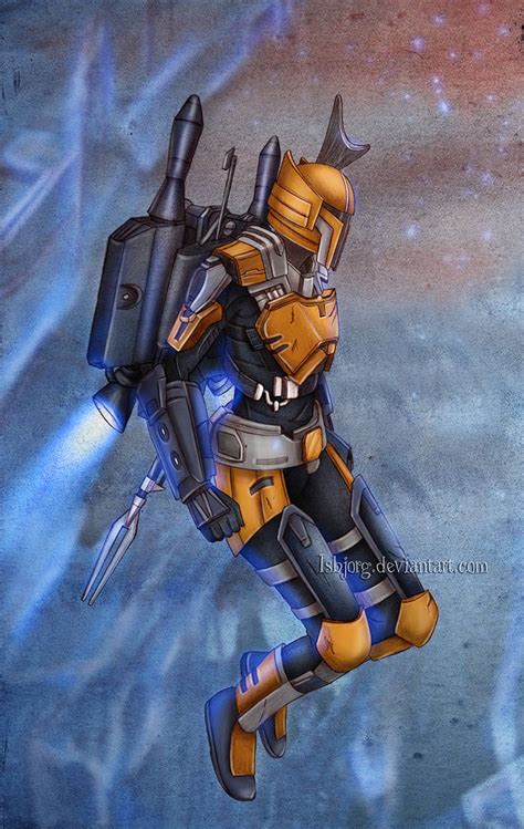 Commission Mandalorian Warrior By Isbjorg On Deviantart