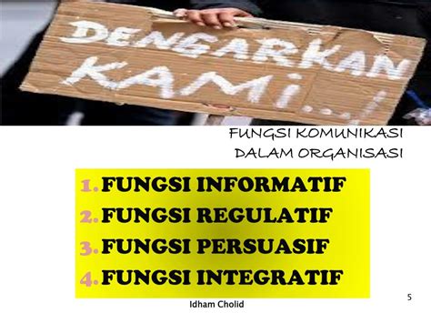 PPT KOMUNIKASI DALAM ORGANISASI PowerPoint Presentation Free