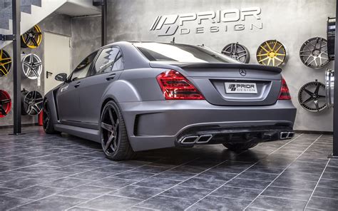 PRIOR DESIGN Black Edition V3 Widebody Aerodynamic Kit For MERCEDES S