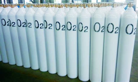 50L 200bar ISO Tped High Pressure Vessel Seamless Steel Oxygen Gas Cylinder