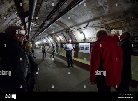 Down Street Abandoned Tube Station London Stock Photo Alamy