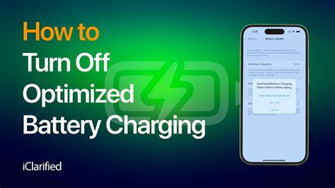 How To Turn Off Optimized Battery Charging On IPhone YouTube