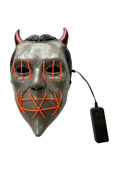 Wickedfun Devil Horn Light Up Mask