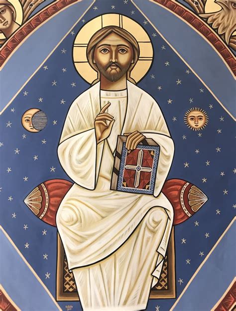 Pantocrator Coptic Art Church Art Christian Art Art Icon