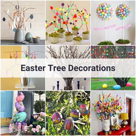 Creative Ideas For Easter Tree Decorations To Make Your Home Festive