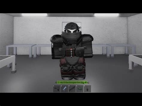 Roblox SCP M T F Nu 7 Juggernaut Unit Avatar Build Remake YouTube