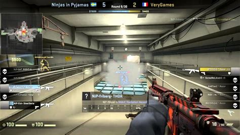 CS GO De Nuke POV Friberg 22 10 Vs VeryGames DreamHack Winter 2013