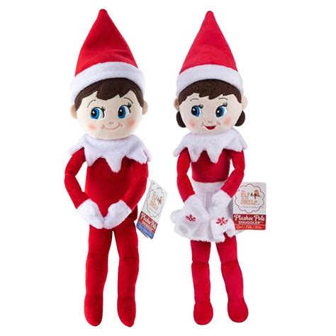 The Elf On The Shelf Plushee Pal Snuggler Elf Light Girl Boy