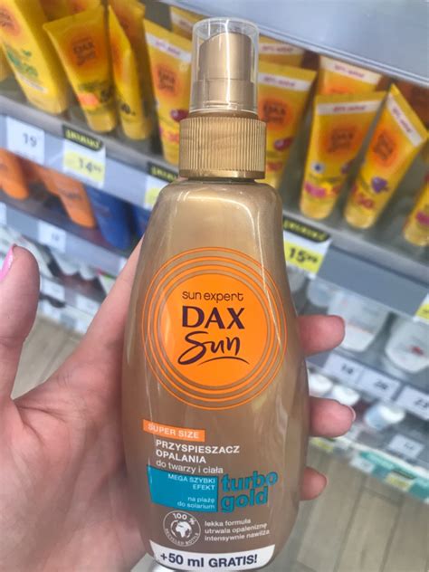 Dax Sun Przyspieszacz Do Opalania Turbo Gold Ml Inci Beauty