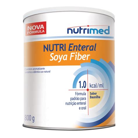 Nutri Enteral Soya Fiber Nutrimed Danone Baunilha G Shopee Brasil