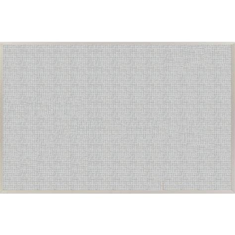 Marsh Industries Burlap Tackboard W Aluminum Trim 36 W X 24 H Silver Papier