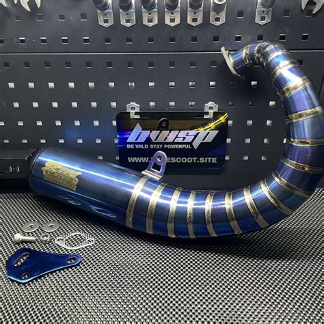 Dio50 Titanium Alloy Exhaust Pipe Tfc Muffler