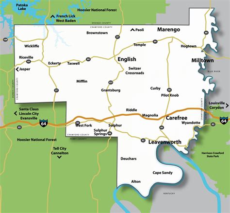 Crawford County Land Map