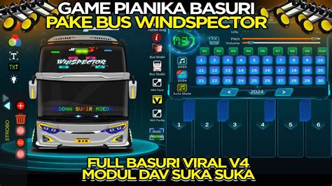 Game Pianika Telolet Basuri Pake Bus Windspector Nada Viral Dav Modul