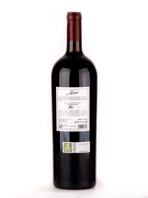 RIOJA DOC La Mateo Vendimia 2020