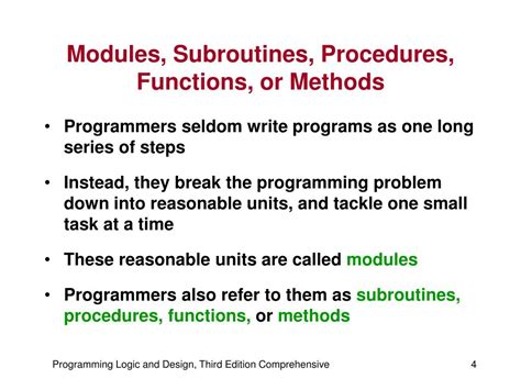 Ppt Chapter 3 Modules Hierarchy Charts And Documentation Powerpoint Presentation Id269412