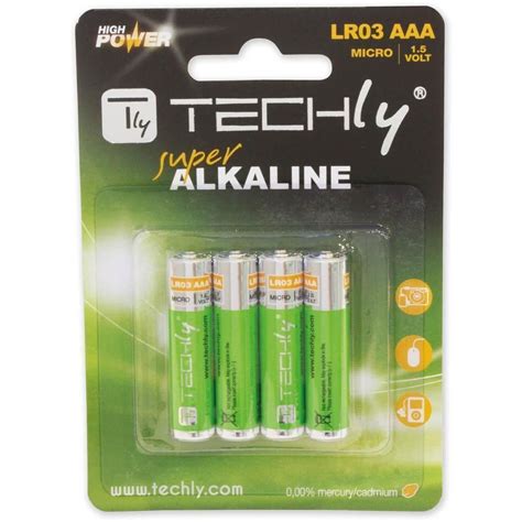 Blister Batterie High Power Mini Stilo Aaa Alcaline Lr V