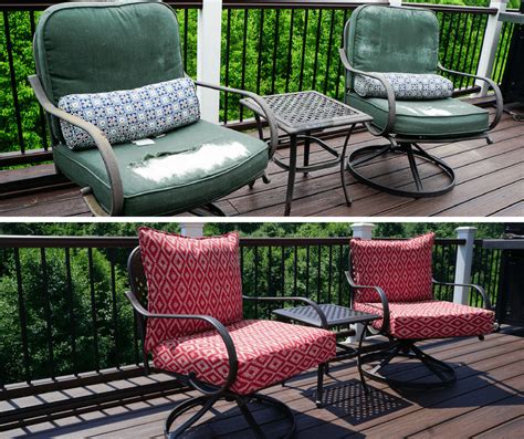 It's an Easy DIY Patio Furniture Makeover! • All Things Fadra