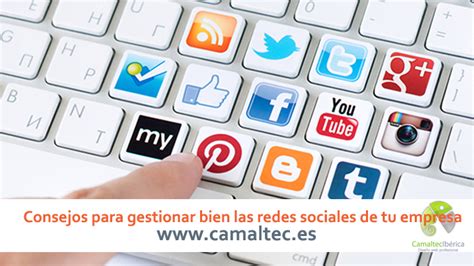 Consejos para gestionar bien las redes sociales de tu empresa Diseño